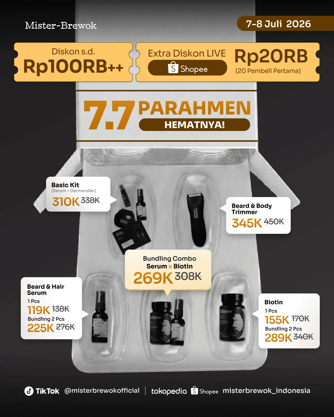 Promo ParSALE Lebaran - Beli 2 Cuma Rp200RB-AN!