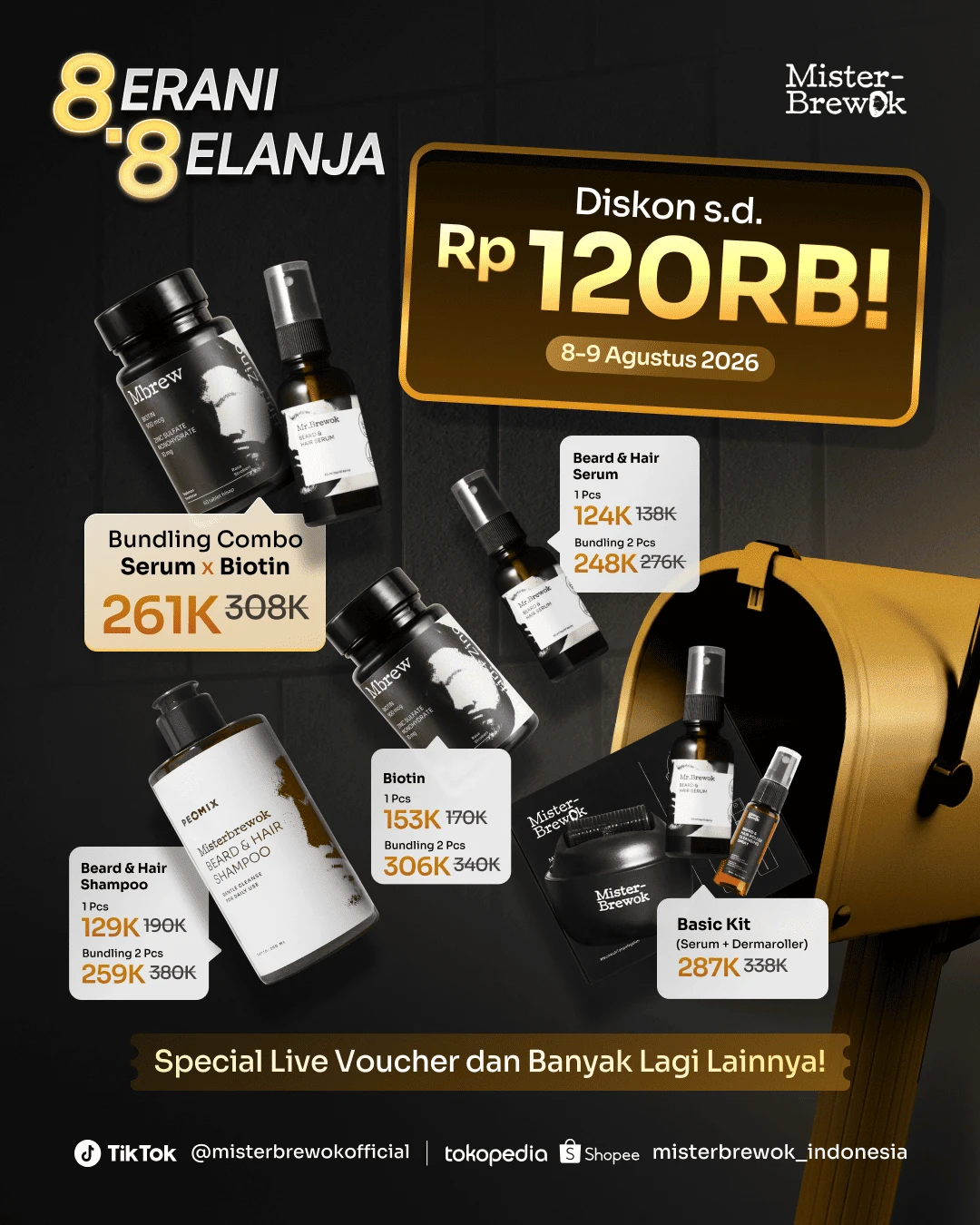 Promo ParSALE Lebaran - Beli 2 Cuma Rp200RB-AN!