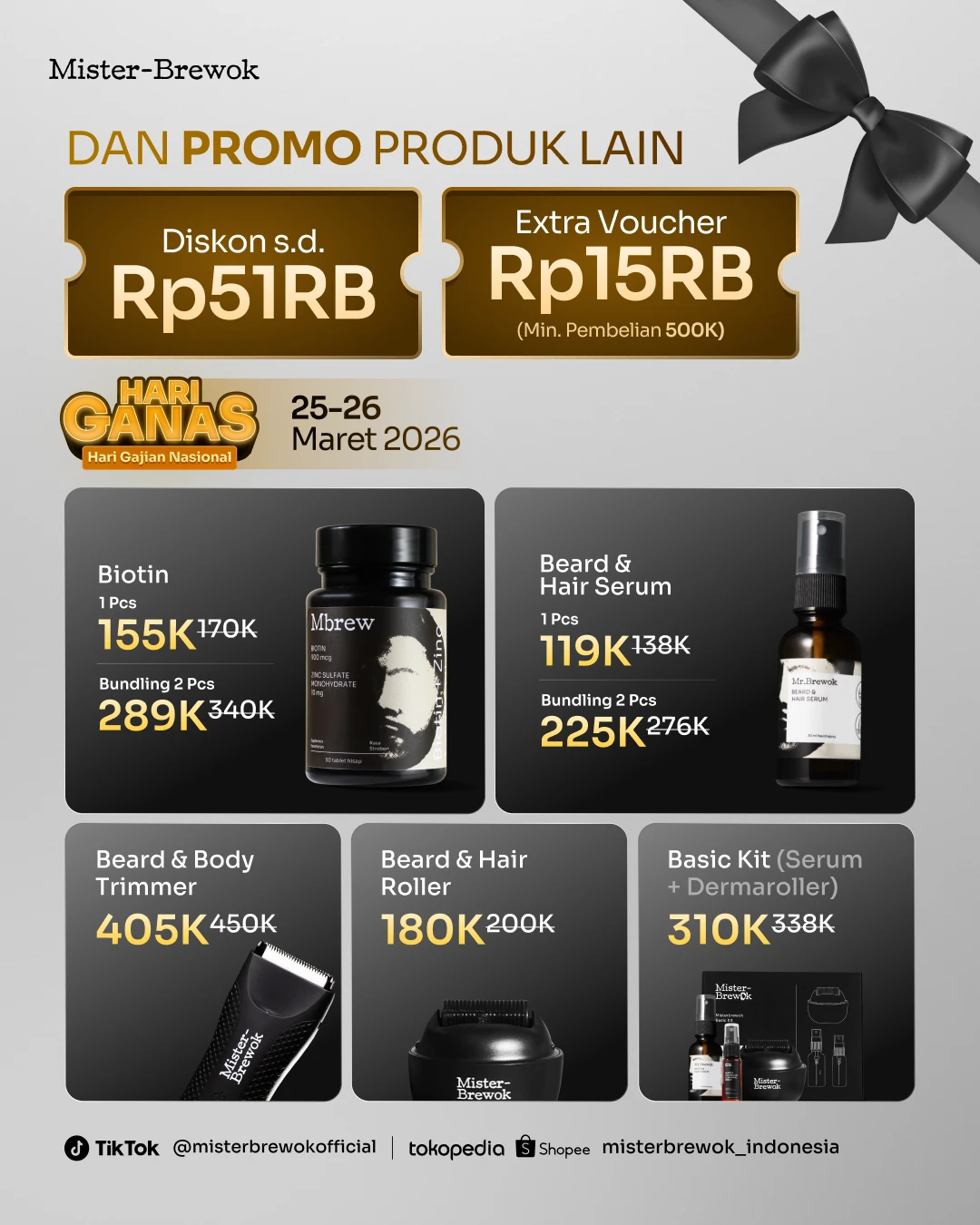 Promo ParSALE Lebaran - Beli 2 Cuma Rp200RB-AN!