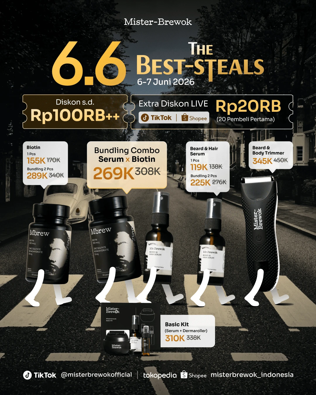 Promo ParSALE Lebaran - Beli 2 Cuma Rp200RB-AN!