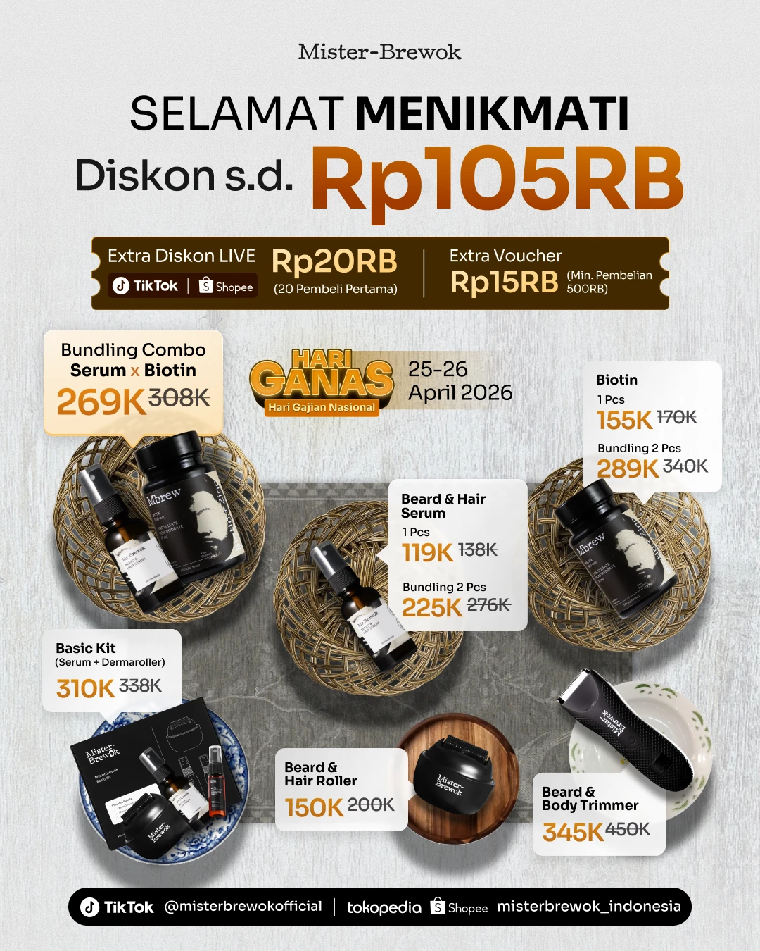 Promo ParSALE Lebaran - Beli 2 Cuma Rp200RB-AN!