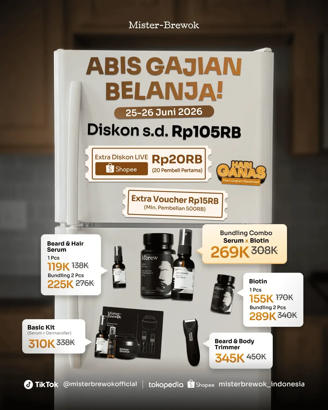 Promo ParSALE Lebaran - Beli 2 Cuma Rp200RB-AN!