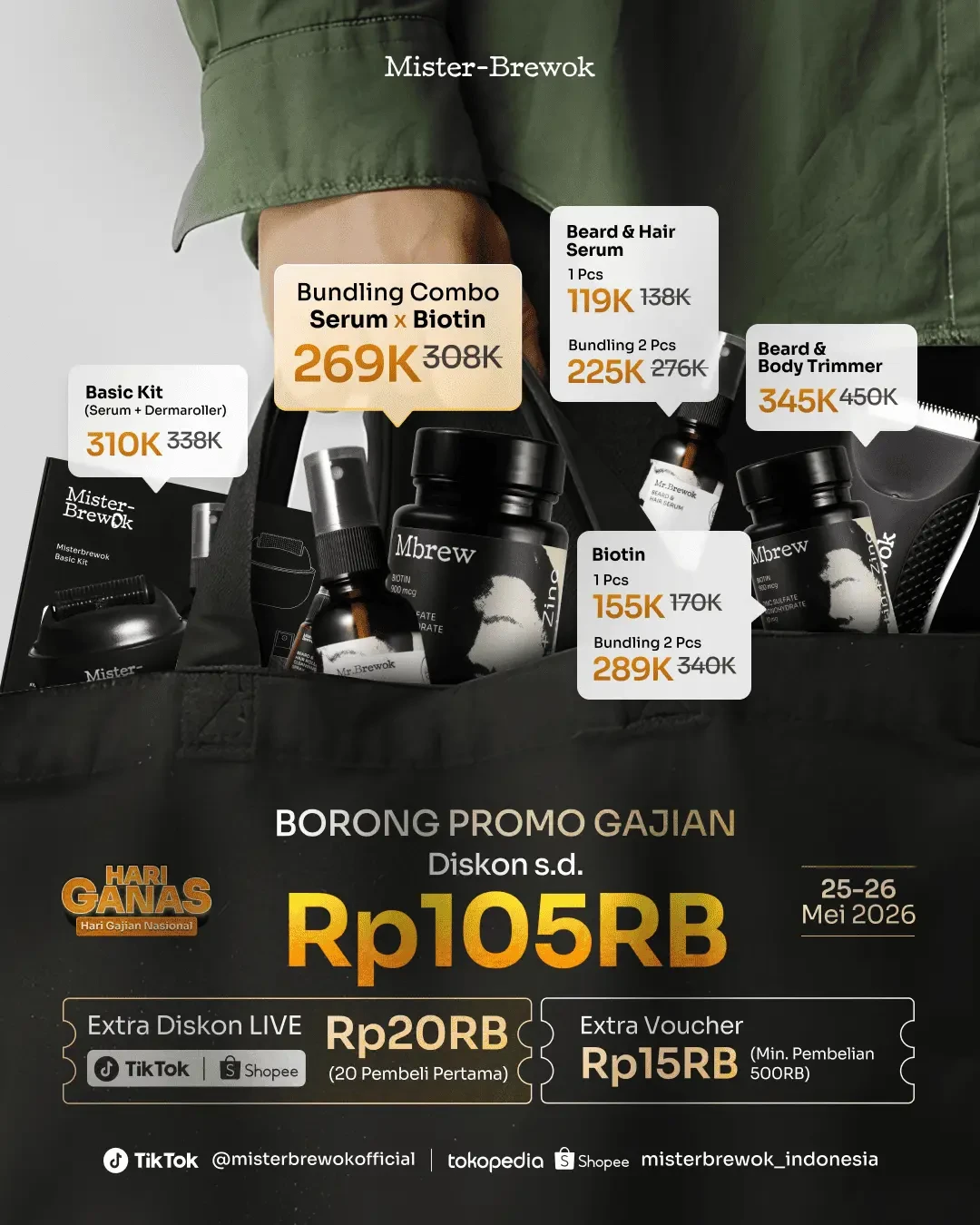Promo ParSALE Lebaran - Beli 2 Cuma Rp200RB-AN!