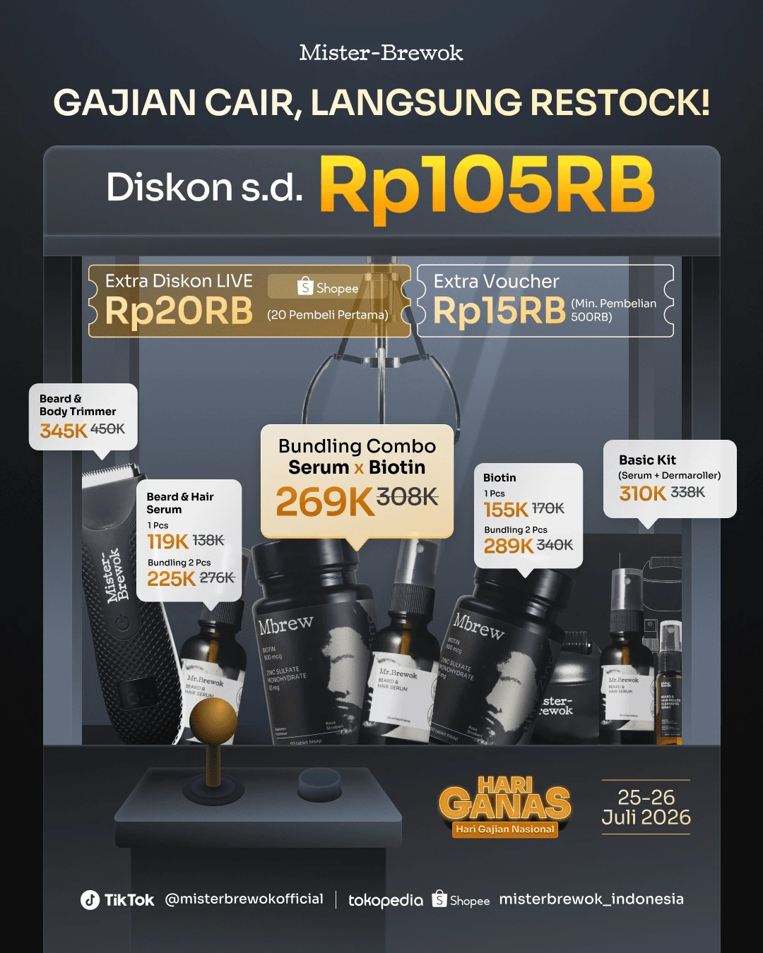 Promo ParSALE Lebaran - Beli 2 Cuma Rp200RB-AN!
