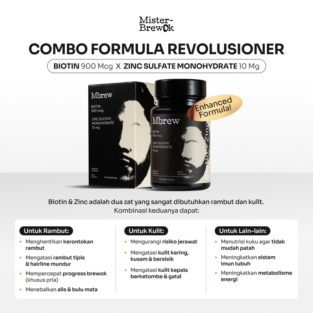 Promo Bundling 2 Pcs Biotin Misterbrewok - Image 2