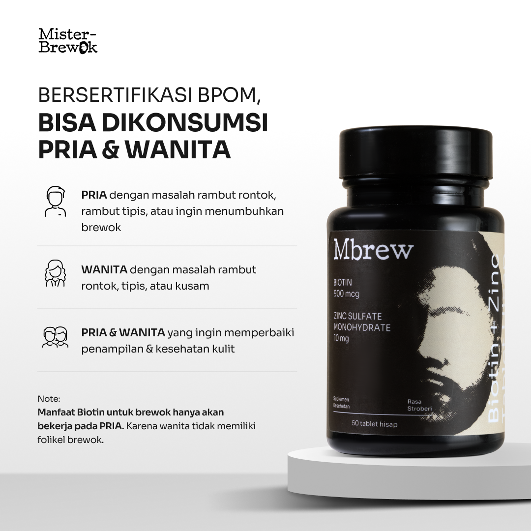 Promo Bundling 2 Pcs Biotin Misterbrewok - Image 3