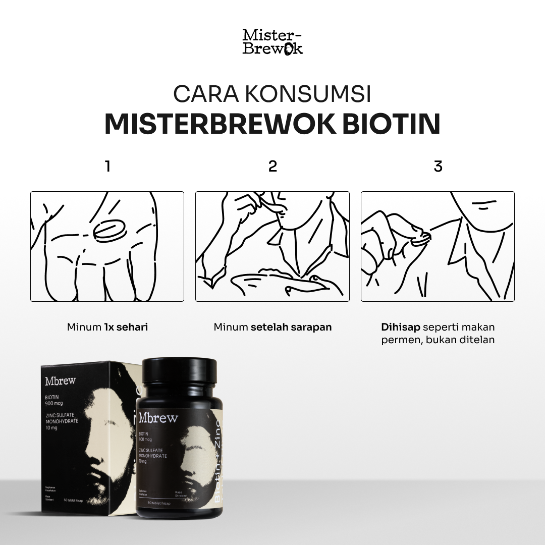 Promo Bundling 2 Pcs Biotin Misterbrewok - Image 5